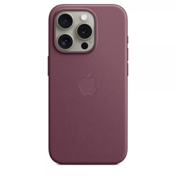 Apple Original iPhone 15 Pro Max Deksel FineWoven MagSafe Mulberry