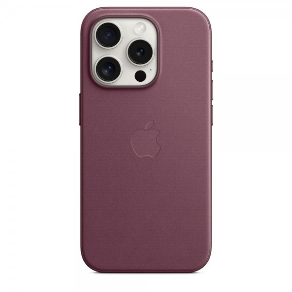 Apple Original iPhone 15 Pro Deksel FineWoven MagSafe Mulberry