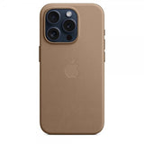 Apple Original iPhone 15 Pro Deksel FineWoven MagSafe Taupe