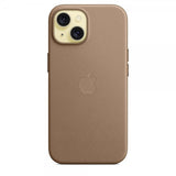 Apple Original iPhone 15 Deksel FineWoven MagSafe Mullvadsbrun