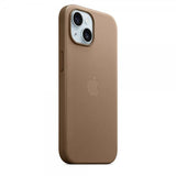 Apple Original iPhone 15 Deksel FineWoven MagSafe Mullvadsbrun