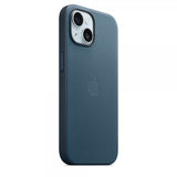 Apple Original iPhone 15 Deksel FineWoven MagSafe Stillahavsblå