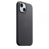 Apple Original iPhone 15 Deksel FineWoven MagSafe Svart