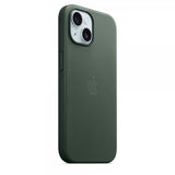 Apple Original iPhone 15 Deksel FineWoven MagSafe Vintergrön
