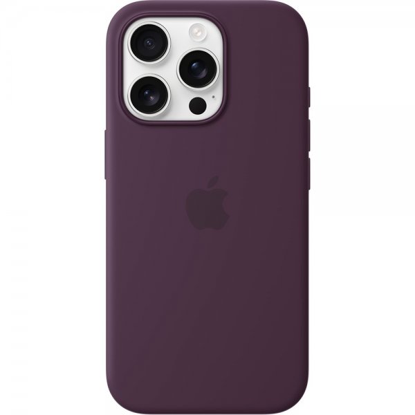 Apple Original iPhone 16 Pro Deksel Silikon Deksel MagSafe Plum