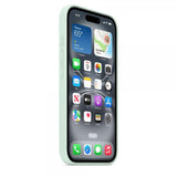 Apple Original iPhone 16 Deksel Silikon Deksel MagSafe Aquamarine