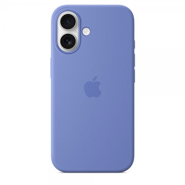 Apple Original iPhone 16 Deksel Silikon Deksel MagSafe Periwinkle