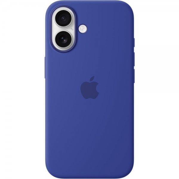 Apple Original iPhone 16 Deksel Silikon Deksel MagSafe Ultramarine