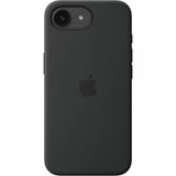 Apple Original iPhone 16e Deksel Silikon Deksel Svart