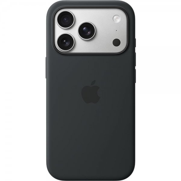 Apple Original iPhone 17 Pro Max Deksel Silikon Deksel MagSafe Svart