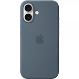 Apple Original iPhone 17 Deksel Silicone Case MagSafe Anchor Blue