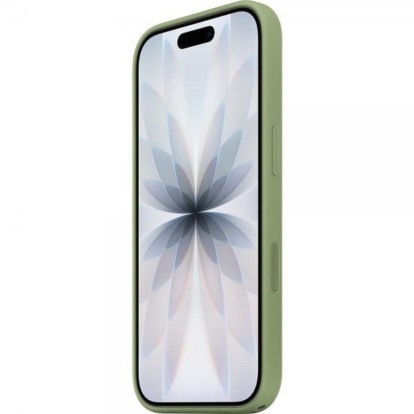 Apple Original iPhone 17 Deksel Silicone Case MagSafe Light Moss