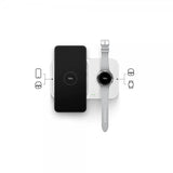Samsung Original Trådløs lader Super Fast Wireless Charger Duo Dark Gray