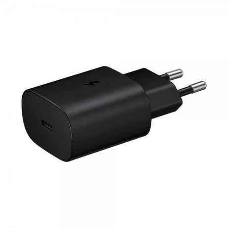 Samsung Original Lader 25W med Type C til Type C-Kabel Svart