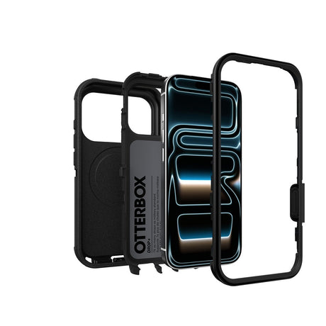 Otterbox iPhone 17 Pro/iPhone 18 Pro Deksel Defender Pro MagSafe Svart