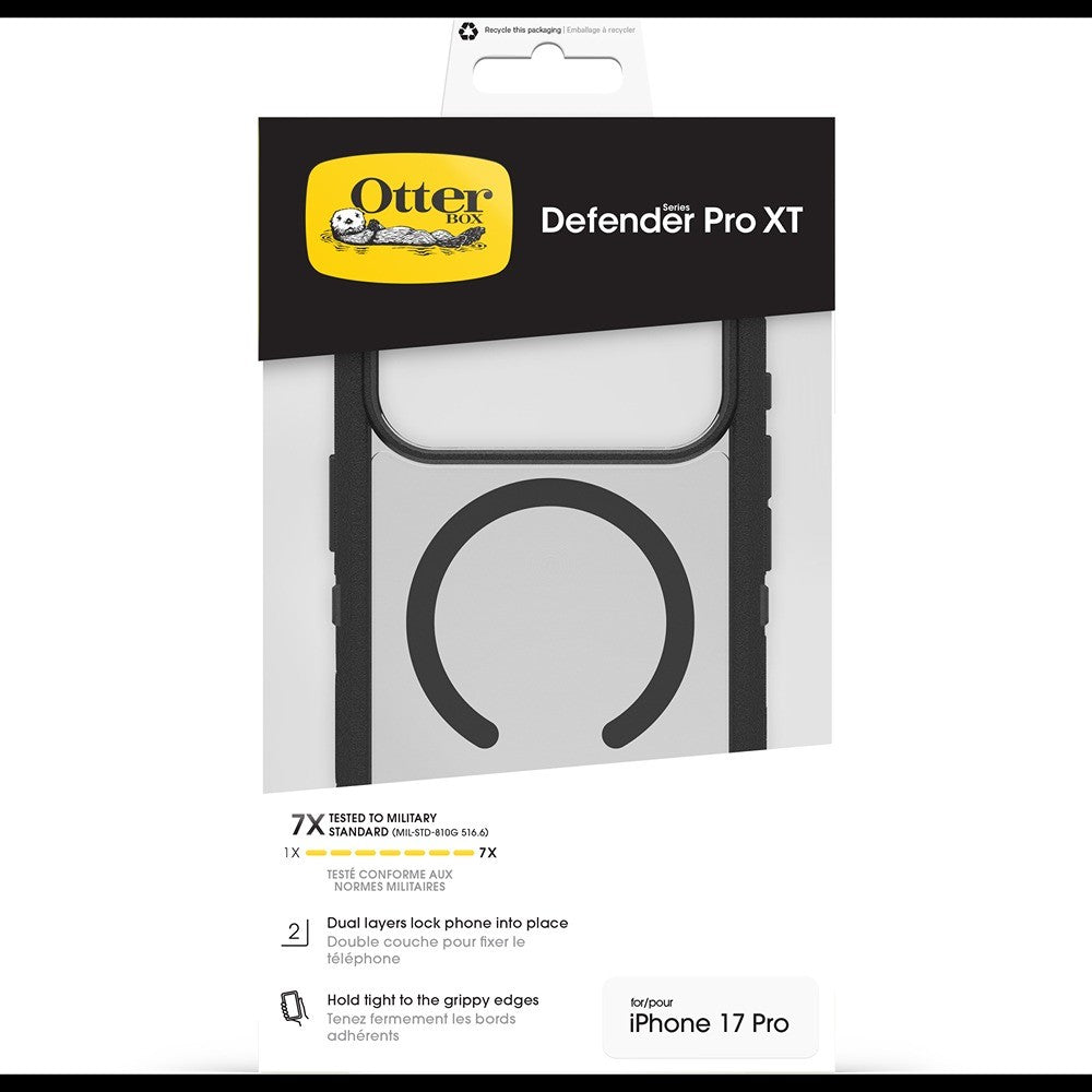 Otterbox iPhone 17 Pro/iPhone 18 Pro Deksel Defender Pro XT MagSafe Dark Side