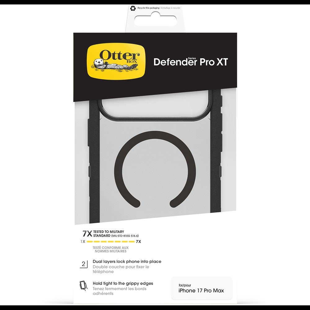 Otterbox iPhone 17 Pro Max/iPhone 18 Pro Max Deksel Defender Pro XT MagSafe Dark Side