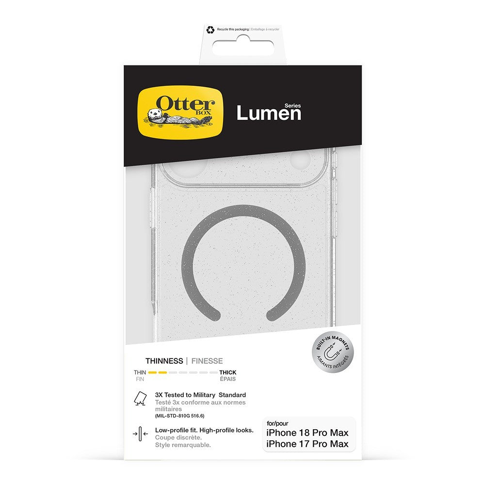 Otterbox iPhone 17 Pro Max/iPhone 18 Pro Max Deksel Lumen MagSafe Stardust