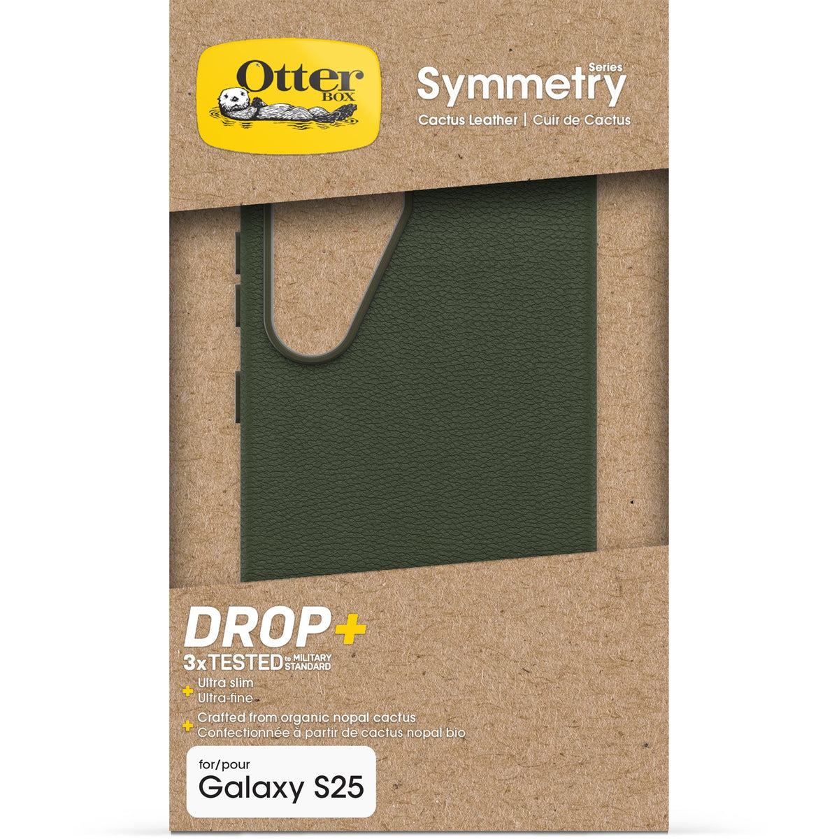 Otterbox Samsung Galaxy S25 Deksel Symmetry Cactus Leather Cactus Grove
