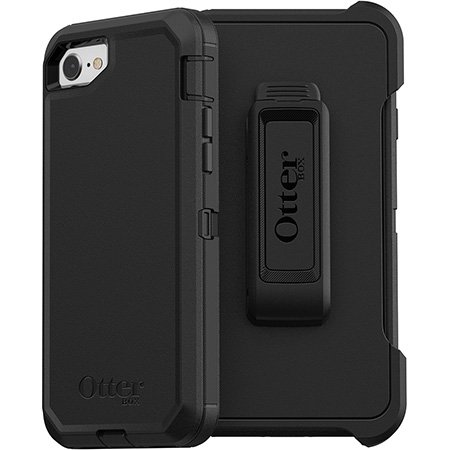Otterbox iPhone 7/8/SE Deksel Defender Svart