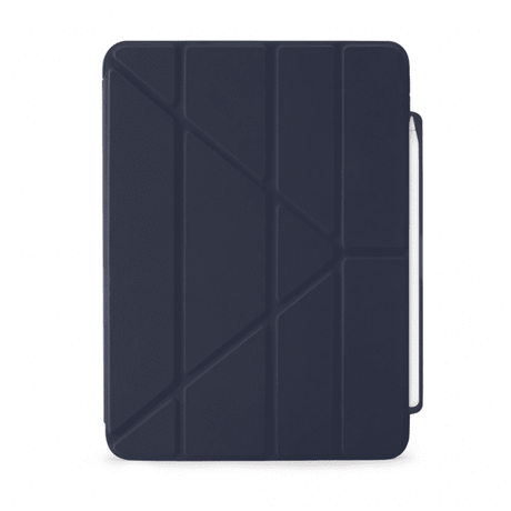 Pipetto iPad Air 11 (M2/M3) Etui Origami No3 Pencil Case Mørkeblå