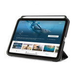 Pipetto iPad mini (gen 6)/iPad mini (A17 Pro) Etui Origami No3 Pencil Case Svart