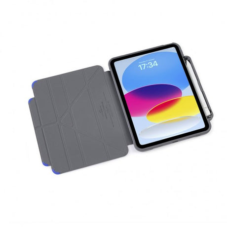Pipetto iPad 10.9 (gen 10)/iPad 11 (A16) Etui Origami No2 Pencil Shield Royal Blue