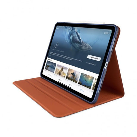 Pipetto iPad Air 11 (M2/M3) Etui Origami No5 Rotating Folio Case Mørkeblå