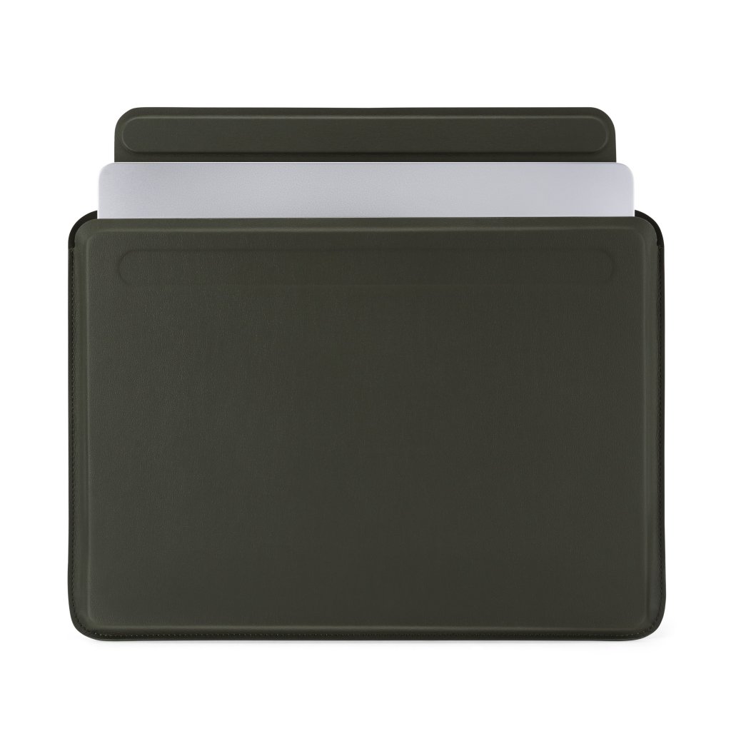 Pipetto Ultra Slim Sleeve for bærbar PC 13/14" mørkegrønn