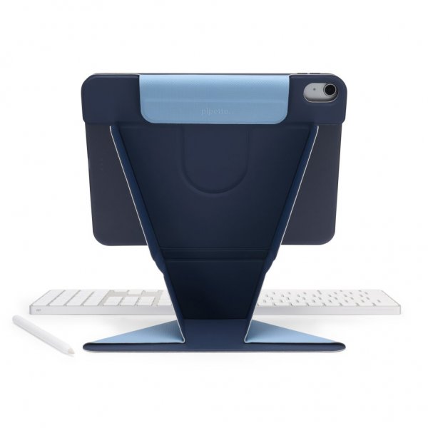 Pipetto iPad Air 13 (M2/M3) Etui Origami No6 Stand Blå