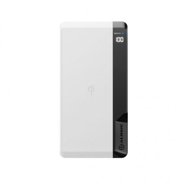 ALOGIC USB-C 10.000mAh Trådløs Power Bank Ultimate Hvit