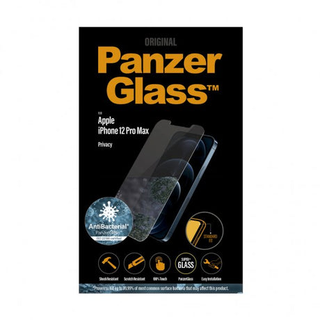 PanzerGlass iPhone 12 Pro Max Skjermbeskytter Standard Fit Privacy