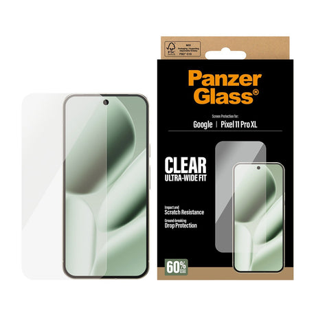 PanzerGlass Google Pixel 11 Pro XL Skjermbeskytter Ultra-Wide Fit