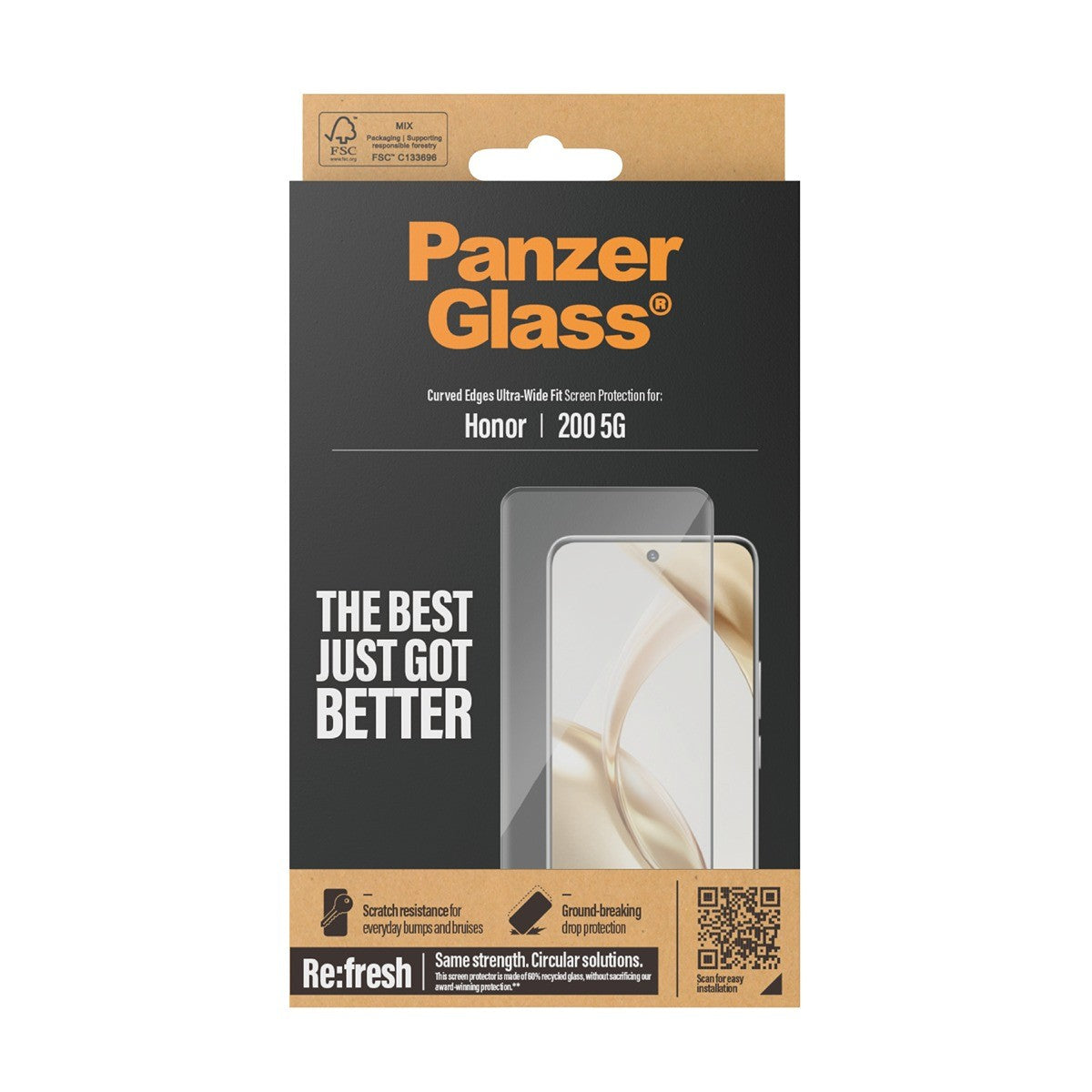 PanzerGlass Honor 200 Skjermbeskytter Ultra-Wide Fit
