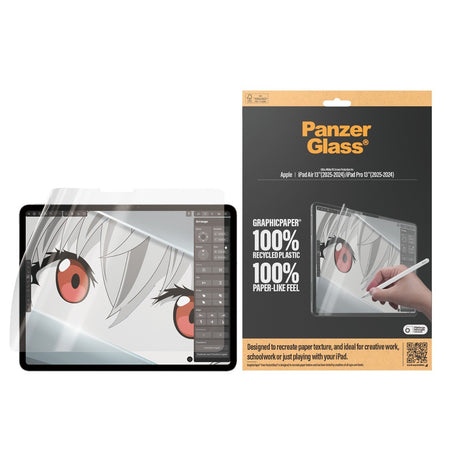 PanzerGlass iPad Air 13/iPad Pro 13 Skjermbeskytter GraphicPaper