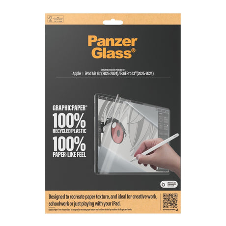 PanzerGlass iPad Air 13/iPad Pro 13 Skjermbeskytter GraphicPaper