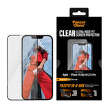 PanzerGlass iPhone 13/13 Pro/14/16e/17e Skjermbeskytter Ultra-Wide Fit Fastfit