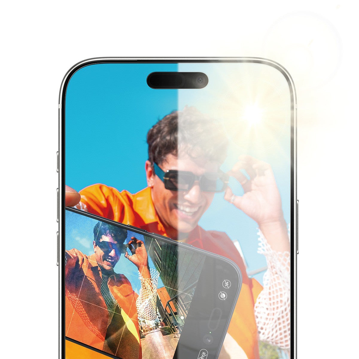 PanzerGlass iPhone 17 Pro Max Skjermbeskytter Ultra-Wide Fit Anti-reflective EasyAligner