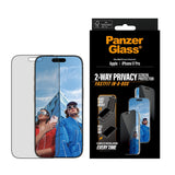 PanzerGlass iPhone 17 Pro Skjermbeskytter Ultra-Wide Fit Privacy Fastfit