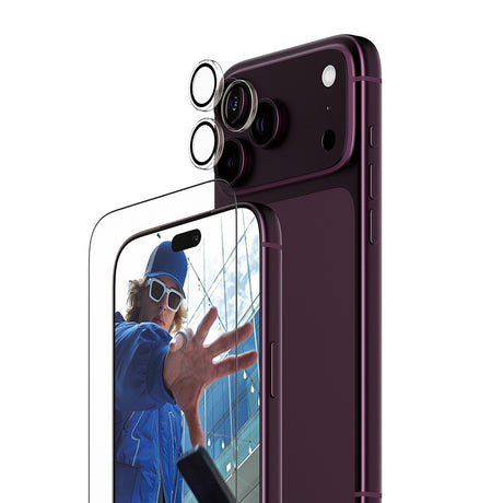 PanzerGlass iPhone 18 Pro Max Skjermbeskytter og Linsebeskyttelse 2-i-1 Essentials Bundle