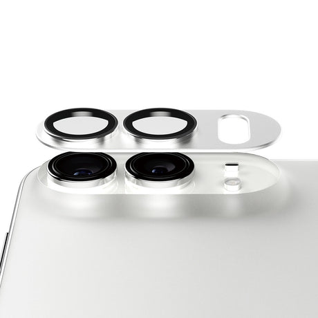 PanzerGlass iPhone Duo Linsebeskyttelse Fender Sølv