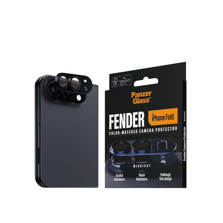 PanzerGlass iPhone Duo Linsebeskyttelse Fender Svart
