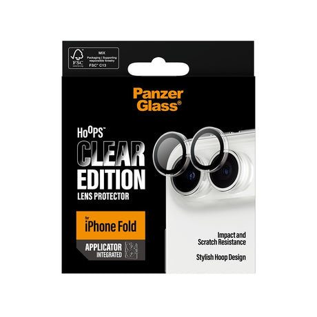 PanzerGlass iPhone Duo Linsebeskyttelse Hoops Klar