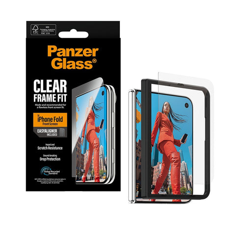 PanzerGlass iPhone Duo Skjermbeskytter Frame Fit EasyAligner