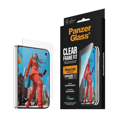 PanzerGlass iPhone Duo Skjermbeskytter Frame Fit EasyAligner