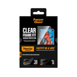 PanzerGlass iPhone Duo Skjermbeskytter Frame Fit Fastfit