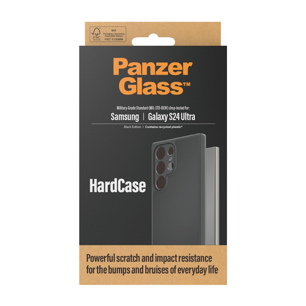 PanzerGlass Samsung Galaxy S24 Ultra Deksel HardCase Svart