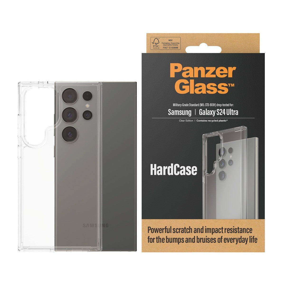 PanzerGlass Samsung Galaxy S24 Ultra Deksel HardCase Klar