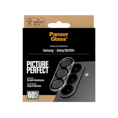 PanzerGlass Samsung Galaxy S26/S26 Plus Linsebeskyttelse PicturePerfect