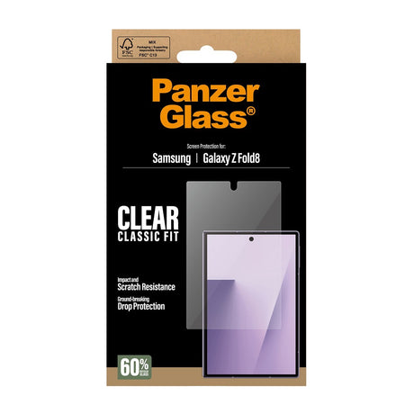 PanzerGlass Samsung Galaxy Z Fold 8 Skjermbeskytter Classic Fit